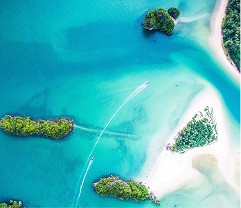 Die einzigartigsten Reiseziele - HoneymoonLocations Lagoon Travel
